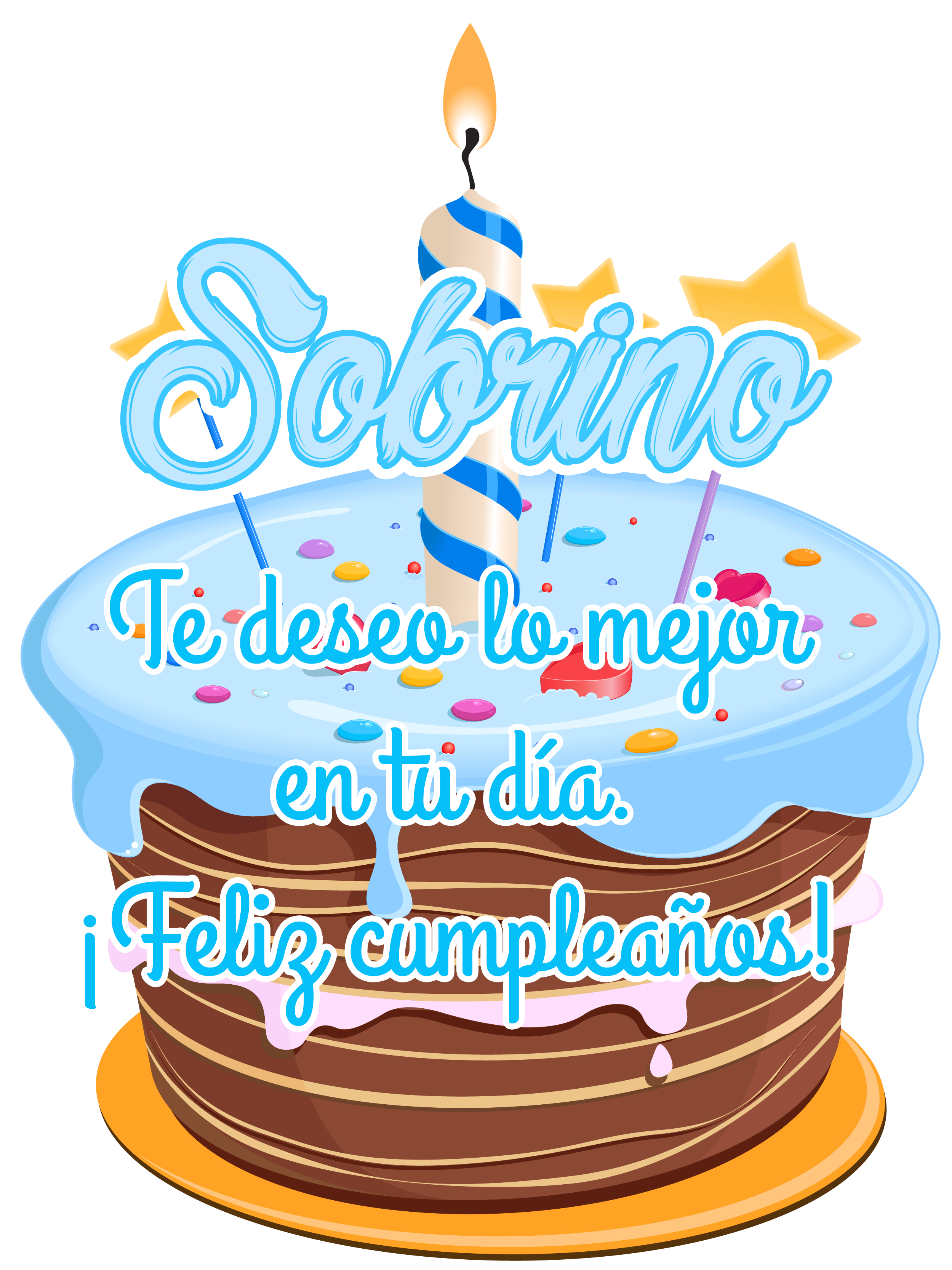 Feliz Cumpleag Os Sobrino Tarjetas 22