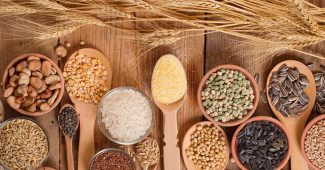 Consumir fibra alimento