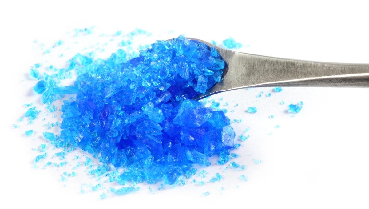 Eliminar plagas con sulfato de cobre